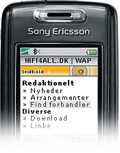 Find din forhandler p� mobil - GRATIS!